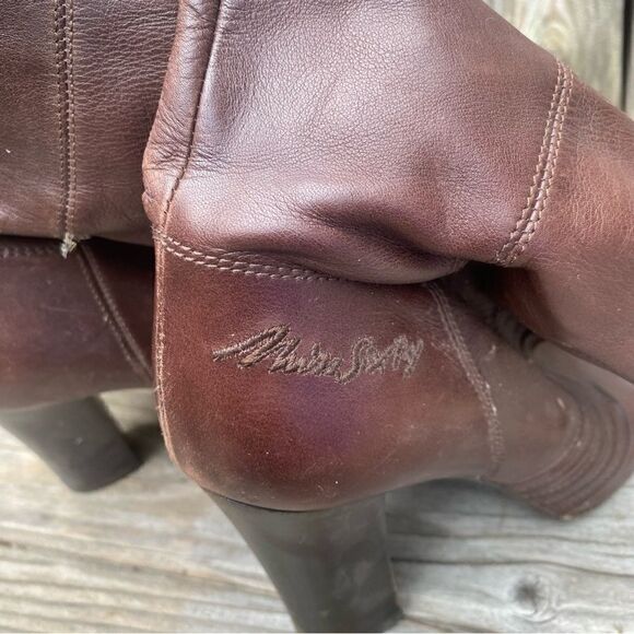 Miss sixty brown high leather boots size 37 - Picture 10 of 16